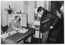 [W Bibliotece Pedagogicznej w Pasłęku]