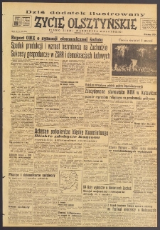 Życie Olsztyńskie : pismo ziemi warmińsko-mazurskiej, 1949, nr 208