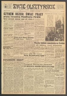 Życie Olsztyńskie : pismo ziemi warmińsko-mazurskiej, 1949, nr 198
