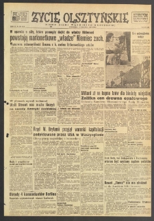 Życie Olsztyńskie : pismo ziemi warmińsko-mazurskiej, 1949, nr 254