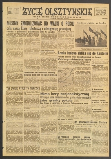 Życie Olsztyńskie : pismo ziemi warmińsko-mazurskiej, 1949, nr 256