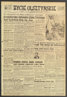 Życie Olsztyńskie : pismo ziemi warmińsko-mazurskiej, 1949, nr 258