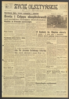 Życie Olsztyńskie : pismo ziemi warmińsko-mazurskiej, 1949, nr 259