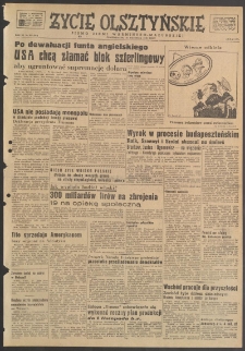 Życie Olsztyńskie : pismo ziemi warmińsko-mazurskiej, 1949, nr 265