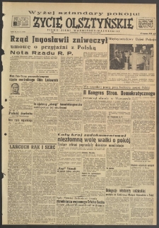 Życie Olsztyńskie : pismo ziemi warmińsko-mazurskiej, 1949, nr 271