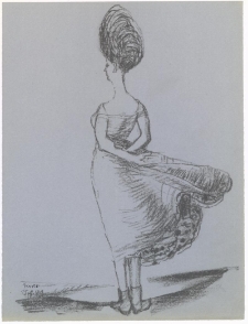 [Kobieta z wysokim kokiem]