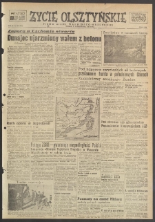 Życie Olsztyńskie : pismo ziemi warmińsko-mazurskiej, 1949, nr 280