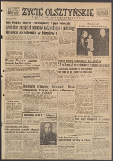 Życie Olsztyńskie : pismo ziemi warmińsko-mazurskiej, 1949, nr 289