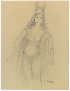 [Kobieta z odkrytą piersią]