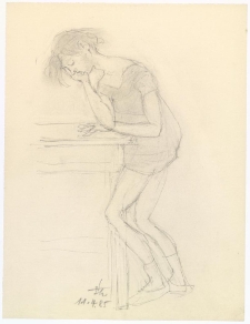 [Dziewczyna przy stole]