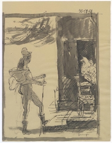 [Wchodzący na schody]