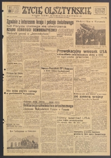 Życie Olsztyńskie : pismo ziemi warmińsko-mazurskiej, 1949, nr 298