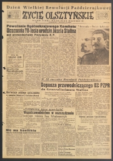 Życie Olsztyńskie : pismo ziemi warmińsko-mazurskiej, 1949, nr 307