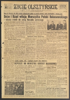 Życie Olsztyńskie : pismo ziemi warmińsko-mazurskiej, 1949, nr 310