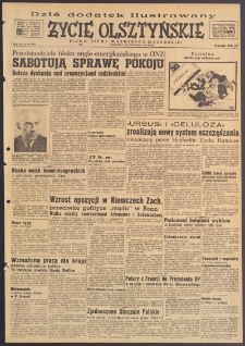 Życie Olsztyńskie : pismo ziemi warmińsko-mazurskiej, 1949, nr 320