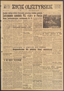 Życie Olsztyńskie : pismo ziemi warmińsko-mazurskiej, 1949, nr 323
