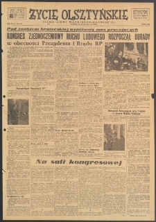 Życie Olsztyńskie : pismo ziemi warmińsko-mazurskiej, 1949, nr 329