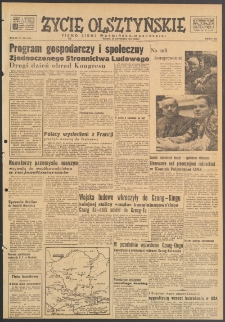 Życie Olsztyńskie : pismo ziemi warmińsko-mazurskiej, 1949, nr 330