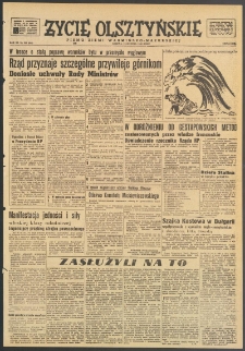 Życie Olsztyńskie : pismo ziemi warmińsko-mazurskiej, 1949, nr 333