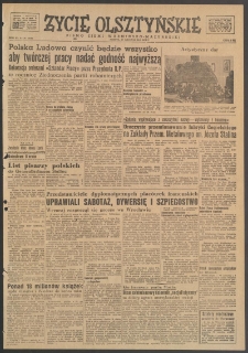 Życie Olsztyńskie : pismo ziemi warmińsko-mazurskiej, 1949, nr 347