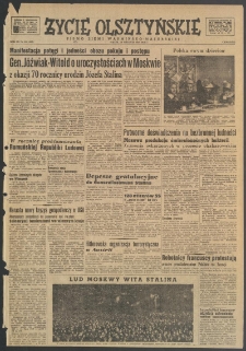Życie Olsztyńskie : pismo ziemi warmińsko-mazurskiej, 1949, nr 358