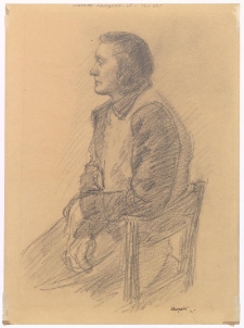 Portret siedzącej