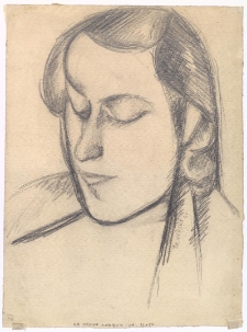 Głowa kobieca. [2]