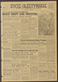 Życie Olsztyńskie : pismo ziemi warmińsko-mazurskiej, 1951, nr 13