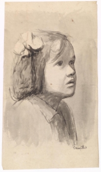 [Zapatrzona dziewczynka]