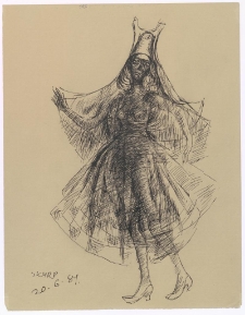 [Kobieta w ozdobnym stroju]