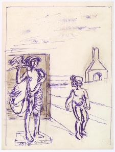 [Krajobraz z postacią mitologiczną]