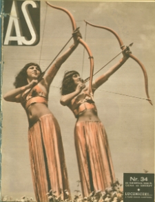 As : ilustrowany magazyn tygodniowy, 1936 (R. 2), nr 34