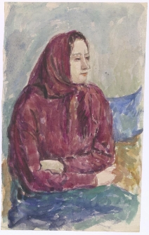 [Portret w chustce]