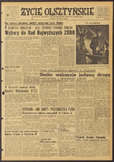 Życie Olsztyńskie : pismo ziemi warmińsko-mazurskiej, 1951, nr 51
