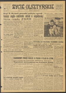Życie Olsztyńskie : pismo ziemi warmińsko-mazurskiej, 1951, nr 58