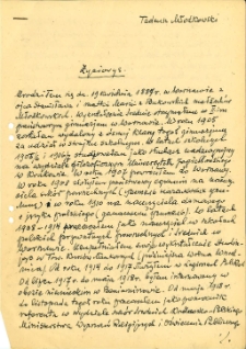 Życiorys Tadeusza Młodkowskiego