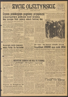 Życie Olsztyńskie : pismo ziemi warmińsko-mazurskiej, 1951, nr 72