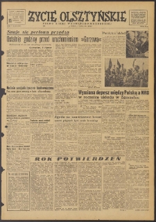 Życie Olsztyńskie : pismo ziemi warmińsko-mazurskiej, 1951, nr 186