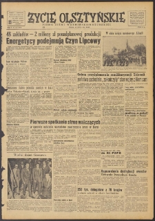 Życie Olsztyńskie : pismo ziemi warmińsko-mazurskiej, 1951, nr 189