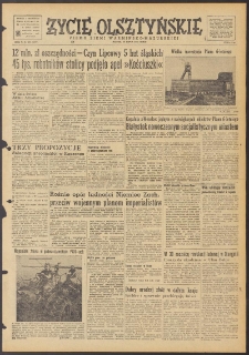 Życie Olsztyńskie : pismo ziemi warmińsko-mazurskiej, 1951, nr 191