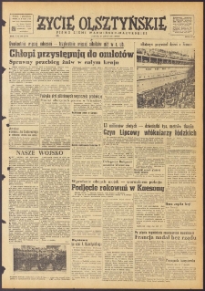 Życie Olsztyńskie : pismo ziemi warmińsko-mazurskiej, 1951, nr 203