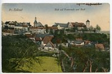 Pr. Holland. Blick auf Promenade und Stadt