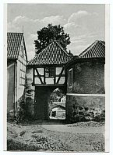 [Pocztówka: Pasłęk Brama Młyńska]