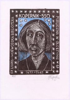 Kopernik - 550 : 1473-1543 : ex libris Wojewodska Bibliotelka Publiczna w Olsztynie