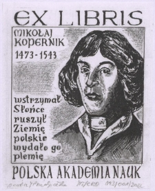 Ex Libris Polska Akademia Nauk : Mikołaj Kopernik 1473-1543