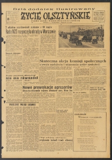 Życie Olsztyńskie : pismo ziemi warmińsko-mazurskiej, 1951, nr 235