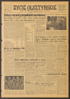 Życie Olsztyńskie : pismo ziemi warmińsko-mazurskiej, 1951, nr 279