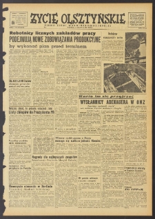 Życie Olsztyńskie : pismo ziemi warmińsko-mazurskiej, 1951, nr 320