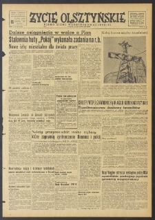 Życie Olsztyńskie : pismo ziemi warmińsko-mazurskiej, 1951, nr 323