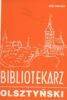 Bibliotekarz Olsztyński, 1997, nr 1-2